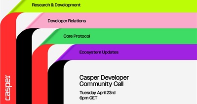 Casper Network обсудит развитие проекта с сообществом 23 апреля