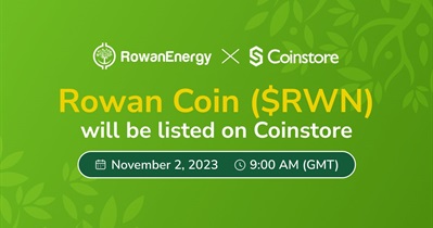 Coinstore проведет листинг Rowan Coin 2 ноября