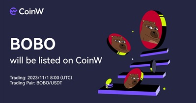 BOBO Coin to Be Listed on CoinW on November 1st