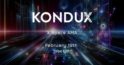 Kondux to Hold AMA on X on February 19th