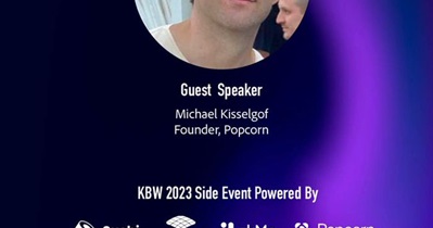 Popcorn to Participate in Korea Blockchain Week in Seoul on September 7th