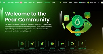 Lanzamiento de la página de la comunidad