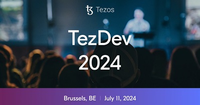 Tezos примет участие в «TezDev 2024» в Брюсселе 11 июля