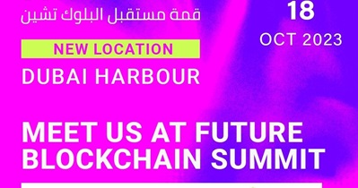 Futura Blockchain Summit em Dubai, Emirados Árabes Unidos
