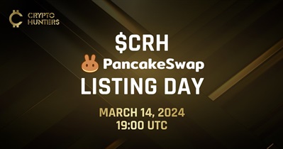 Crypto Hunters Coin to Be Listed on PancakeSwap on March 14th