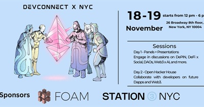 FOAM to Host Meetup in New York on November 18th