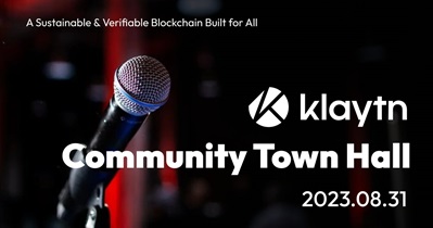 Klaytn to Host a Community Call on August 31st