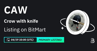 Crow With Knife to Be Listed on BitMart on April 19th