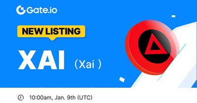 Gate.io проведет листинг xAI 9 января