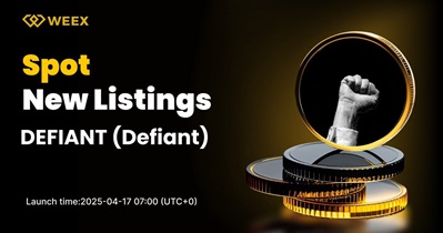 Defiant to Be Listed on WEEX