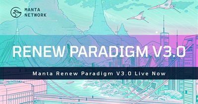 Manta Network to Launch Renew Paradigm v.3.0