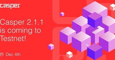 Casper Network обновляет тестовую сеть до версии 2.1.1