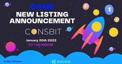 Listing on Coinsbit