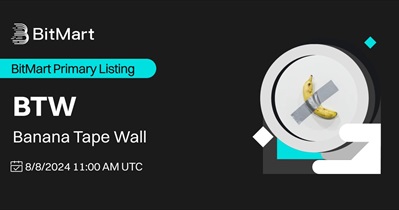 Banana Tape Wall to Be Listed on BitMart