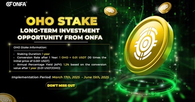 ONFA Launches OHO Staking and Business Accounts