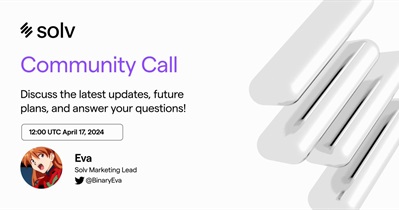 Solv Protocol to Host Community Call on April 17th