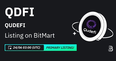 BitMart проведет листинг Qudefi 25 июня