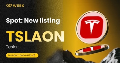 Tesla (Ondo Tokenized Stock) to Be Listed on WEEX