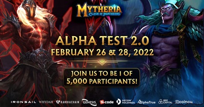 Paglunsad ng Mytheria Alpha v.2.0