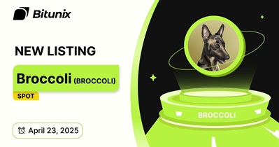 Broccoli to Be Listed on Bitunix