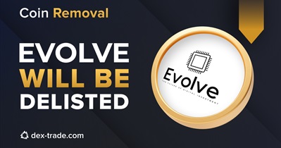 EVOLVE NETWORK to Be Delisted From Dex-Trade