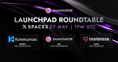 Enjinstarter to Hold AMA on X on May 27th