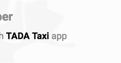 Запуск приложение TADA Taxi