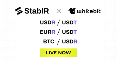 WhiteBIT проведет листинг StablR USD