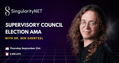 SingularityNET проведет АМА в Zoom 21 сентября