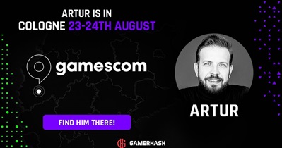 GamerCoin to Participate in Gamescom in Cologne on August 23rd