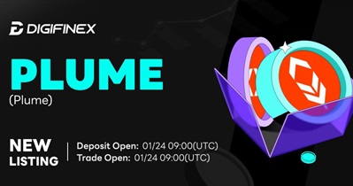 Plume to Be Listed on DigiFinex