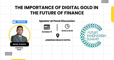 Comtech Gold to Participate in Future Innovation Summit in Dubai on October 11th