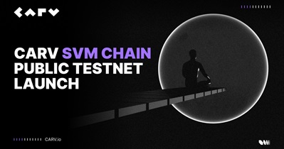 CARV to Launch SVM Testnet