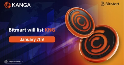 Kanga Exchange to Be Listed on BitMart on January 7th