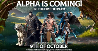 Carbify to Launch Eco Empires Alpha on October 9th