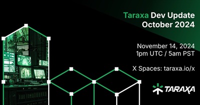 Taraxa to Hold AMA on X on November 14th