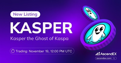 KASPER to Be Listed on AscendEX