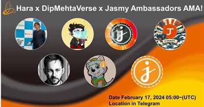 JasmyCoin проведет АМА в Telegram 17 февраля