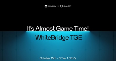 WhiteBridge Network to Launch WBAI Token on October 15