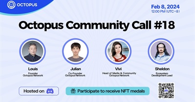 Octopus Network обсудит развитие проекта с сообществом 8 февраля