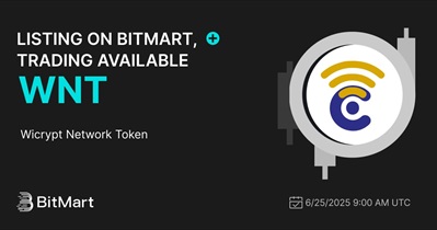 Wicrypt to Be Listed on BitMart on June 25th