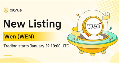 Wen to Be Listed on Bitrue on January 29th