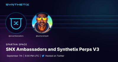 Synthetix Network Token to Hold AMA on X