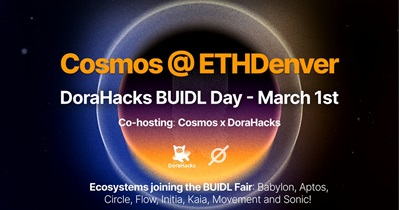 Cosmos to Participate in BUIDL Day ETHDenver x DoraHacks in Denver on March 1st