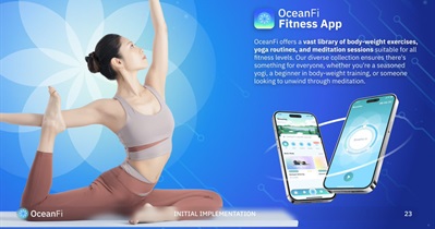 OceanFi Fitness App 란치