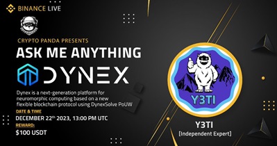Dynex проведет АМА в Binance Live 22 декабря