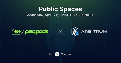 Peapods Finance to Hold AMA on X on April 17th