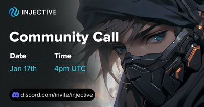 Injective Protocol to Host Community Call on January 17th