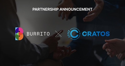 Cratos заключает партнерство с кошельком Burrito