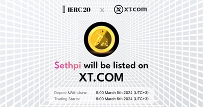IERC-20 to Be Listed on XT.COM on March 5th